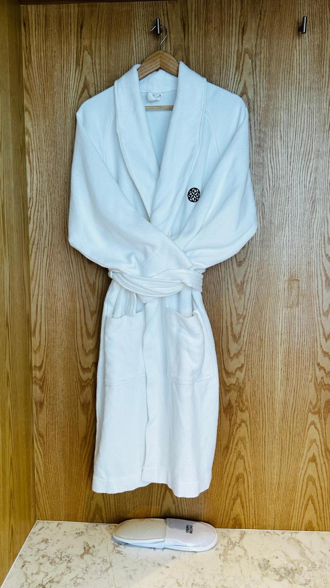 Hotel Galeria Plaza Monterrey Pokoj fotografie A bathrobe